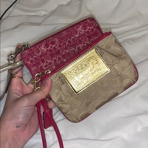 2 coach purse/wallets